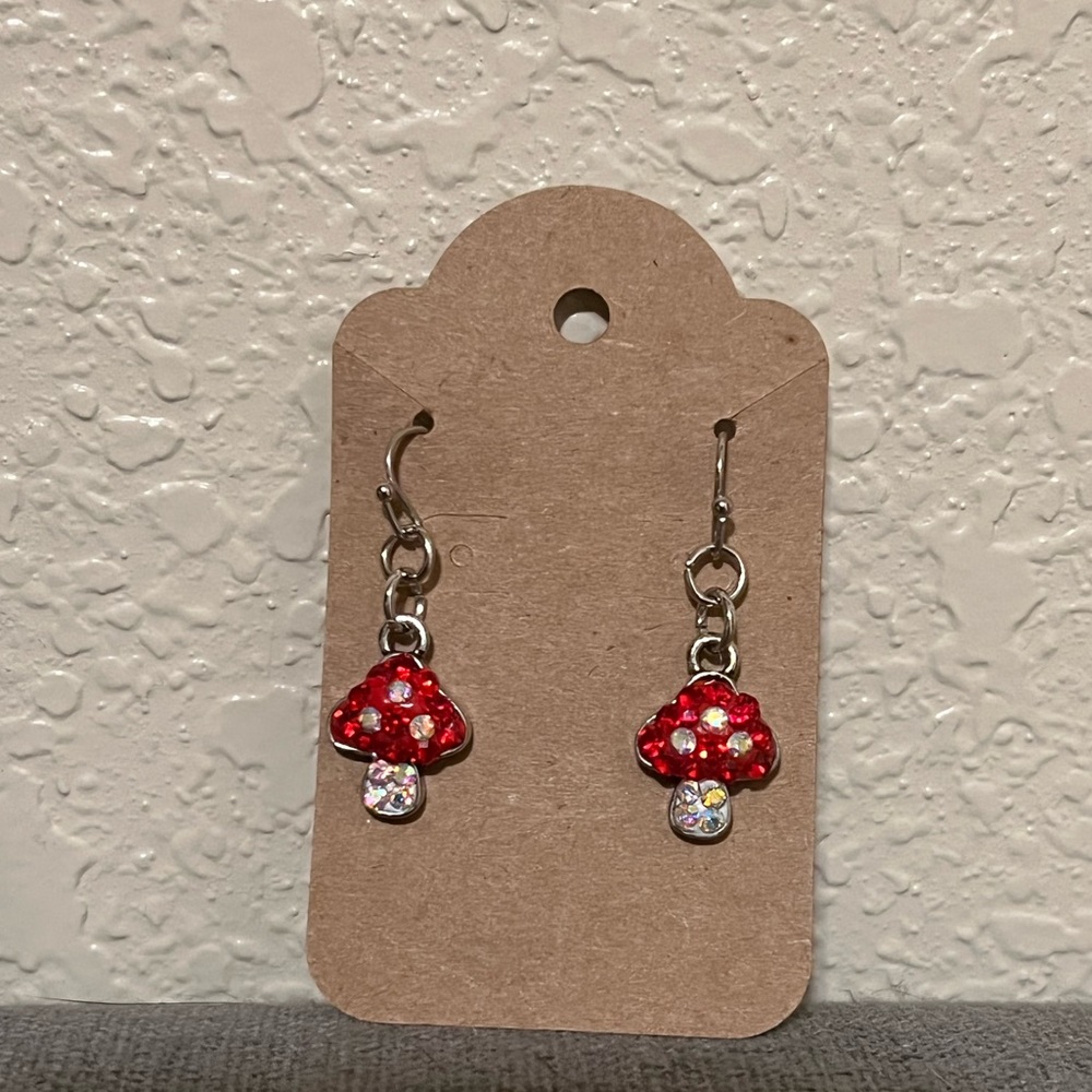 Red mushrooms